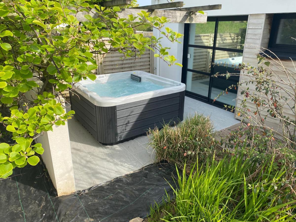 Maison Villa Montmarin Vue Mer Bretagne Nord Vers Roscoff Carantec Morlaix Plouescat Locquenole Avec Son Spa Et Sa Vue Mer Екстер'єр фото