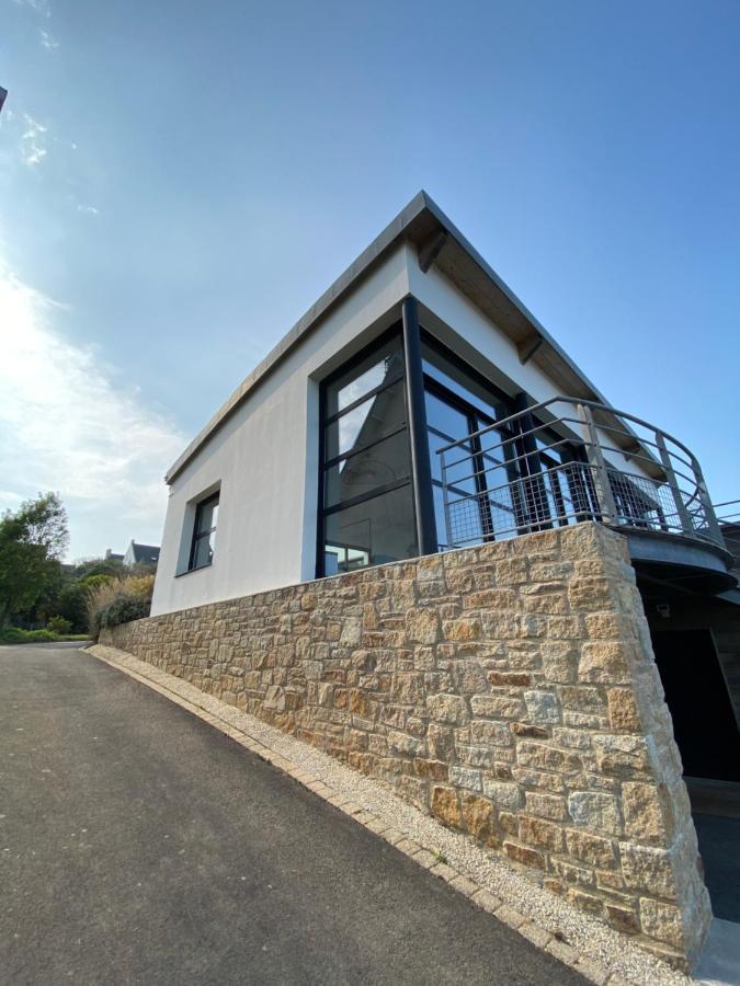 Maison Villa Montmarin Vue Mer Bretagne Nord Vers Roscoff Carantec Morlaix Plouescat Locquenole Avec Son Spa Et Sa Vue Mer Екстер'єр фото