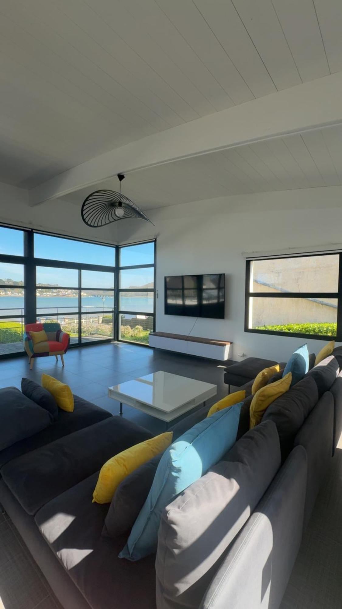Maison Villa Montmarin Vue Mer Bretagne Nord Vers Roscoff Carantec Morlaix Plouescat Locquenole Avec Son Spa Et Sa Vue Mer Екстер'єр фото